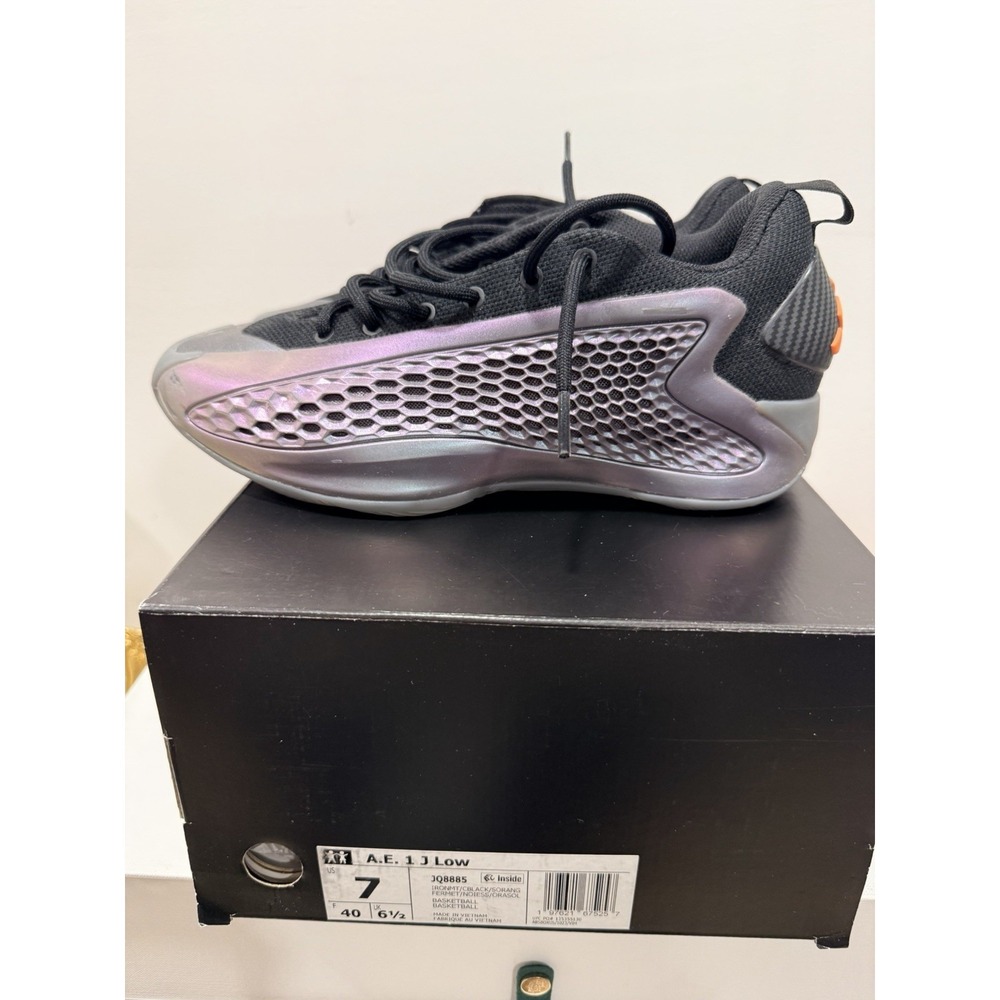 adidas Anthony Edwards AE 1 Low "Iron Sharpens Iron" Basketball JQ8898